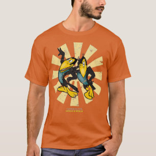 Camiseta Heckle E Jeckle Retro Japonês 1