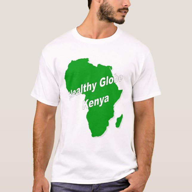 Camiseta Hectograma do verde de África (Frente)