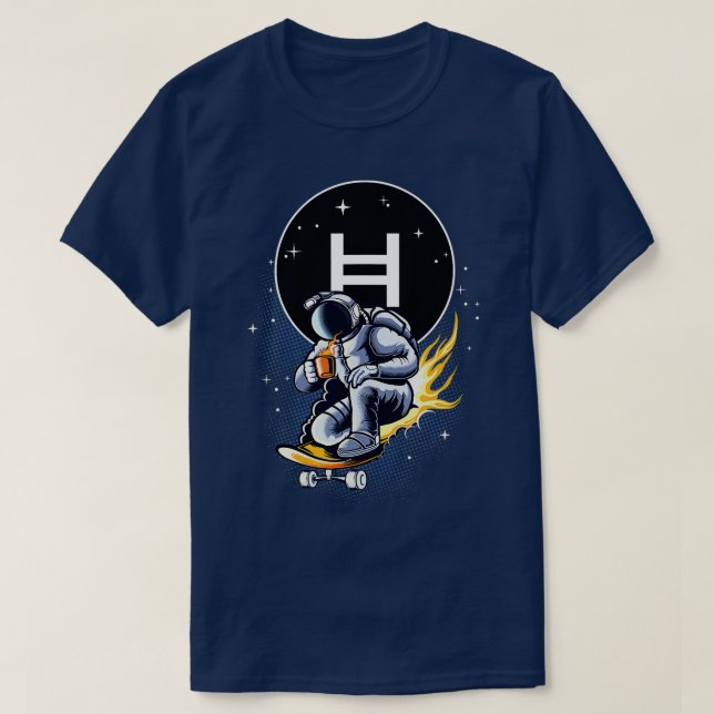 Camiseta Hedera Hashgrafa Crypto Coin HBAR (Frente do Design)