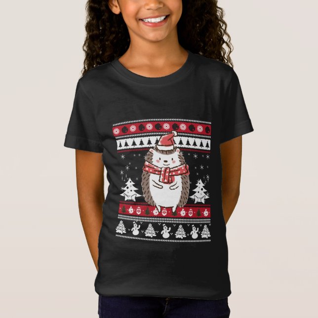 Camiseta Hedgehog Christmas (Frente)