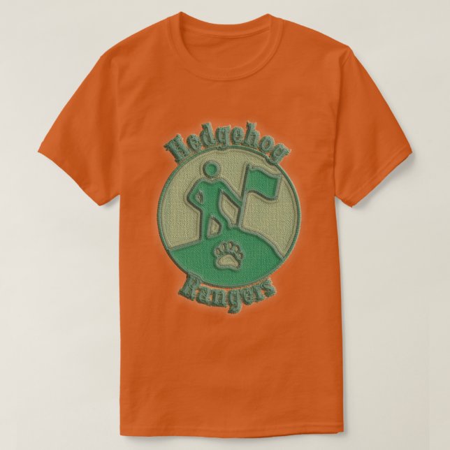 Camiseta Hedgehog Rangers (Frente do Design)