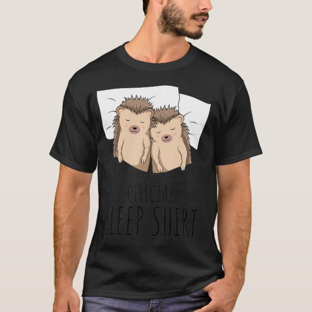 Camiseta Hedgehog - Sleep oficial (Frente)