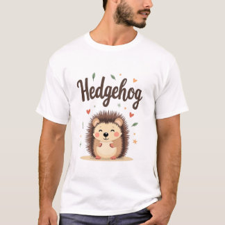 Camiseta Hedgehogs: Pequeno, Espioso e Simplesmente Irresis
