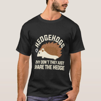 Camiseta Hedgehogs Por Que Eles Não Compartilham A Cobertur