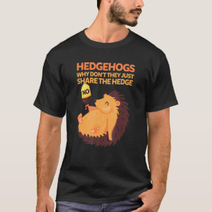 Camiseta Hedgehogs, por que não compartilham o chapéu