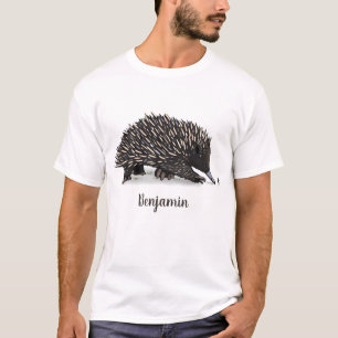 Camiseta Hedida bonita com ilustração de desenho animado de