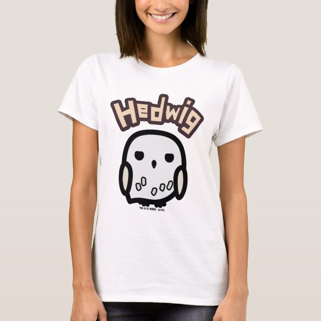 Camiseta Hedwig Personagem de desenho animado Art (Frente)