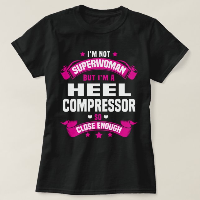 Camiseta Heel Compressor (Frente do Design)
