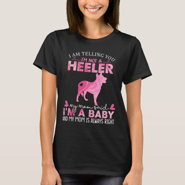 Camiseta Heeler Mãe (Frente)