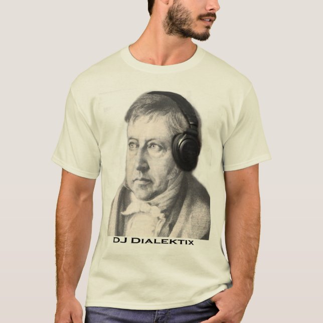 Camiseta Hegel - DJ Dialektix (Frente)
