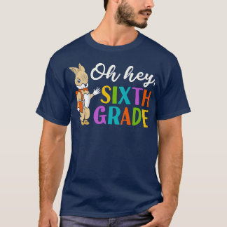 Camiseta Hei, 6º ano de volta à escola