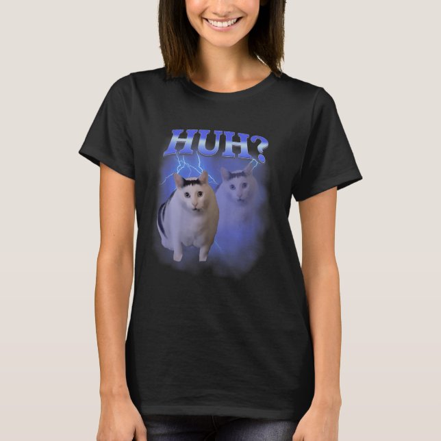 Camiseta Hei Bobo Cat Meme Engraçado Odsuradamente Da Espec (Frente)