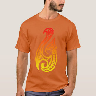 Camiseta Hei matau tradicional gancho maori