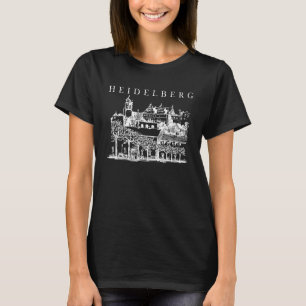 Camiseta Heidelberg Alemanha Traveling Heidelberg Viagem Ge