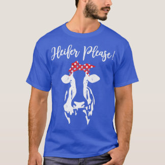 Camiseta Heifer, Por Favor, Abrange O País Dizendo Fazendei