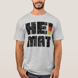 Camiseta Heimat, alemão, alemão, casa, pátria