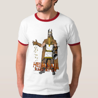 Camiseta "Heimdall Runed minha vida "