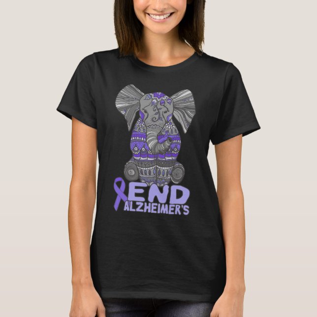 Camiseta Heimerheimer E Presente Elefante Roxo (Frente)