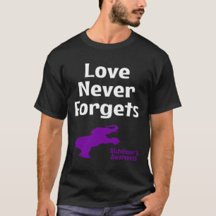Camiseta Heimerheimer Sensibilização Apoio Puro Amor Nunca