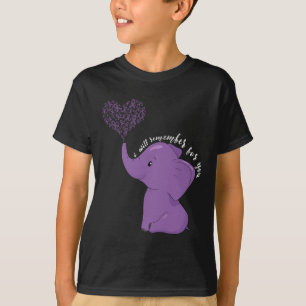Camiseta Heimerheimer Sensibilização Mês I Endheimer Purple