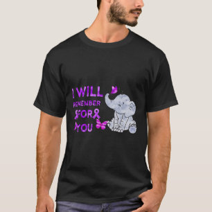 Camiseta Heimerheimer Sensibilizar Elefante Bonito Eu Vou L