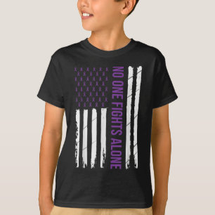 Camiseta Heimers Consciencialização Roxa Demência da Fita M