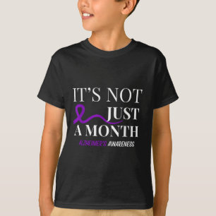 Camiseta Heimers Conscientes Não É Apenas Um Mês De Heimers