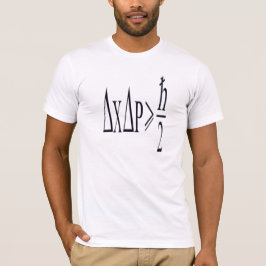 Camiseta Heisenberg uncertainty principle