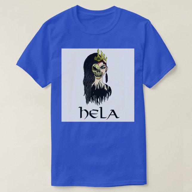 Camiseta Hela Deusa (Frente do Design)