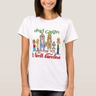 Camiseta Held Captive na Carolina do Norte