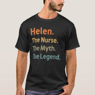 Camiseta Helen A Enfermeira A Mitologia A Lenda Engraçado V