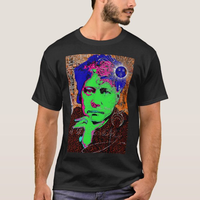 Camiseta Helena Blavatsky Theosophy Occult Esoteric New Age (Frente)