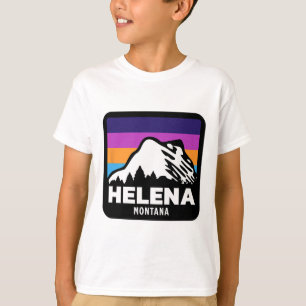Camiseta Helena Montana Pesca Esqui Snowboard Família