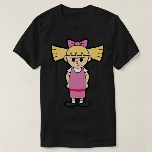 Camiseta Helga Hey Arnold (Frente do Design)