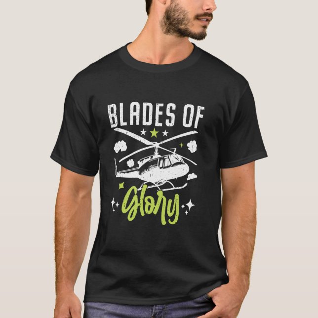 Camiseta Helicóptero Blades of Glory (Frente)