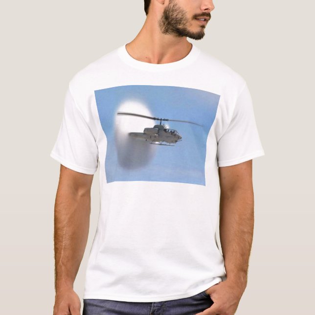 Camiseta helicóptero da cobra (Frente)
