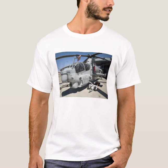Camiseta helicóptero de ataque Super Cobra AH-1Z (Frente)