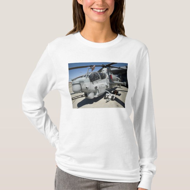 Camiseta helicóptero de ataque Super Cobra AH-1Z (Frente)