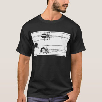 Camiseta Helicóptero de Bell 47