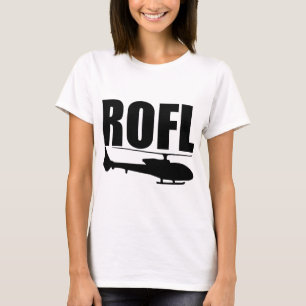 Camiseta Helicóptero de ROFL