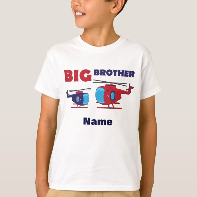 Camiseta Helicóptero do big brother de LearningCandy (Frente)