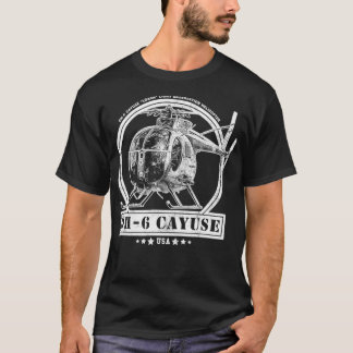 Camiseta Helicóptero do Cayuse de Loach OH6
