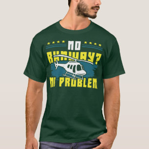 Camiseta Helicóptero engraçado - Presente do piloto Heli