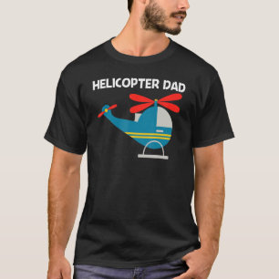 Camiseta Helicóptero legal Para Aviões De Carro De Pai