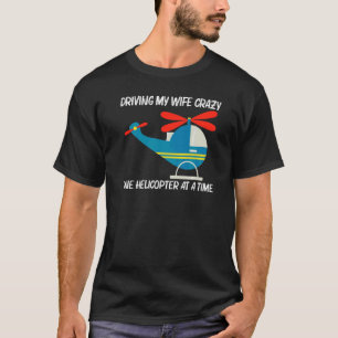 Camiseta Helicóptero Legal Para Homens Pai Aeronave Aviação