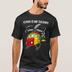 Camiseta Helicóptero legal Para Mulheres Homens Helicóptero