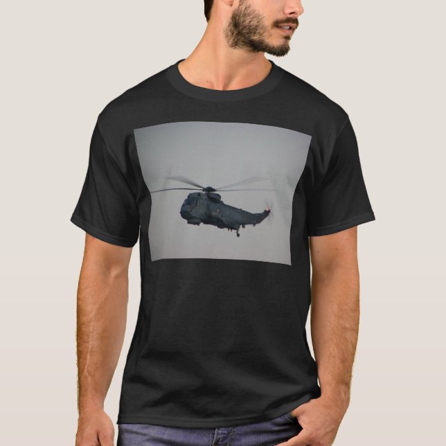 Camiseta Helicóptero militar de Sea King (Frente)
