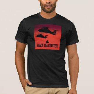Camiseta Helicópteros pretos
