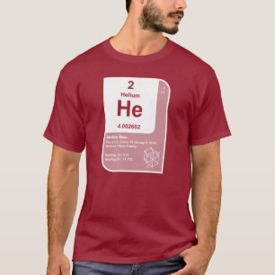 Camiseta Hélio (He)