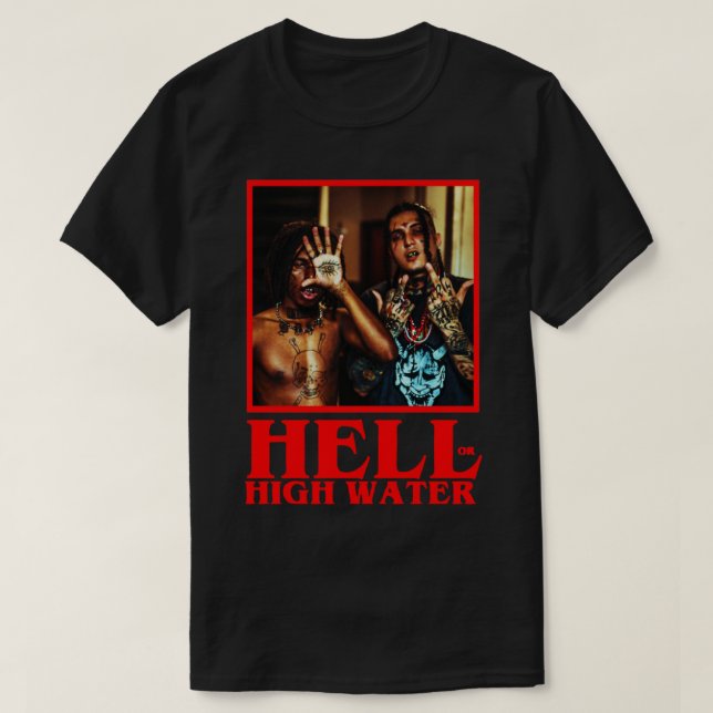 Camiseta HELL HIGH WATER Active T-Shirt (Frente do Design)